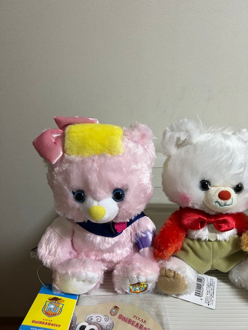 ユニベアシティぬいぐるみ（ハウディ、ポッテリー、スポーク）