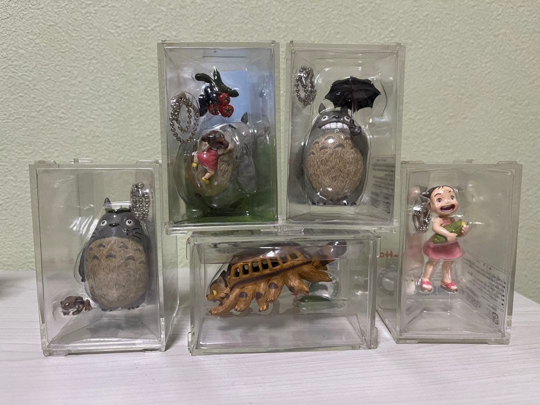 となりのトトロ　コミニカ　 フィギュアキーホルダー　5個セット　未開封品