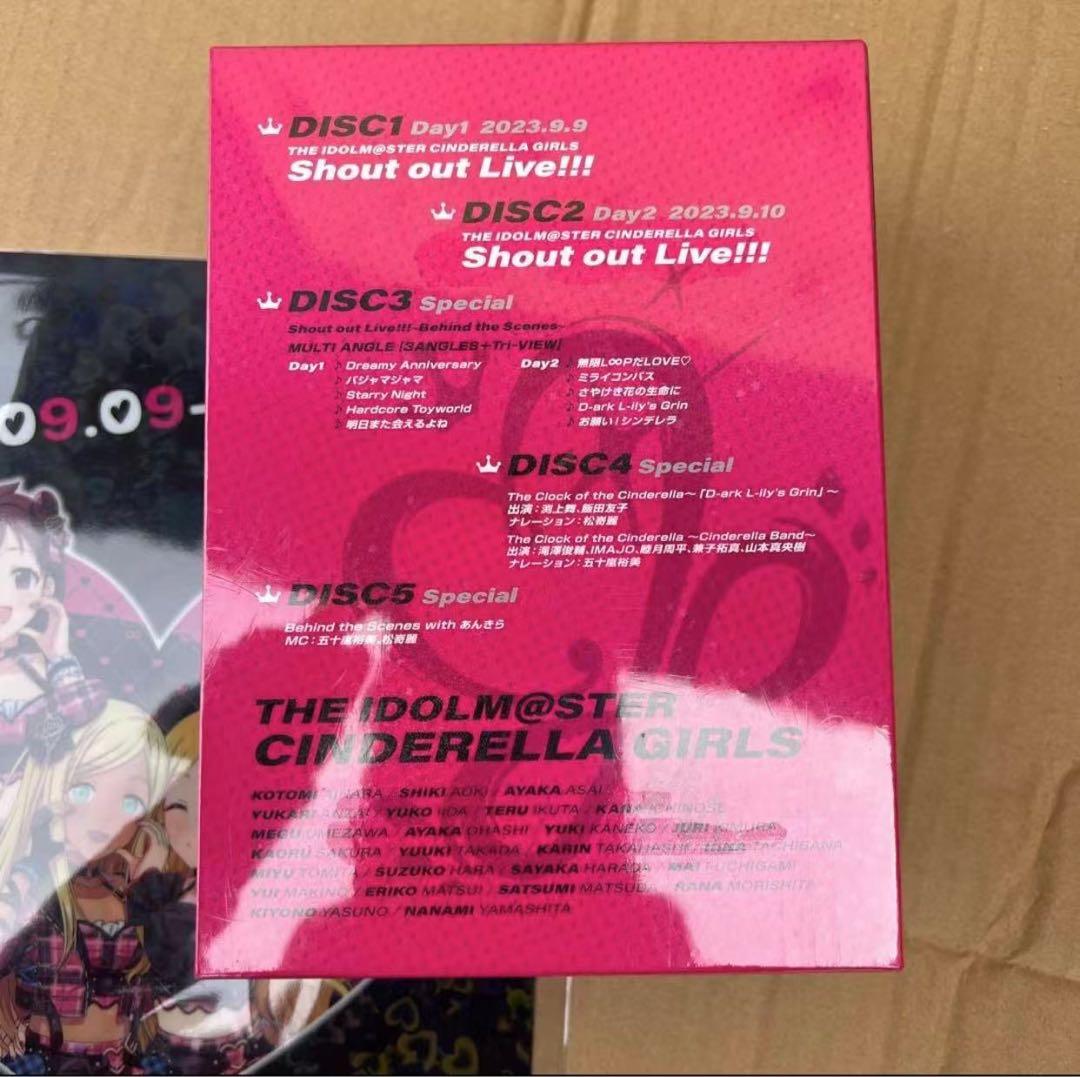 【新品】デレマス　Shout out Live!!! アソビストア特装版