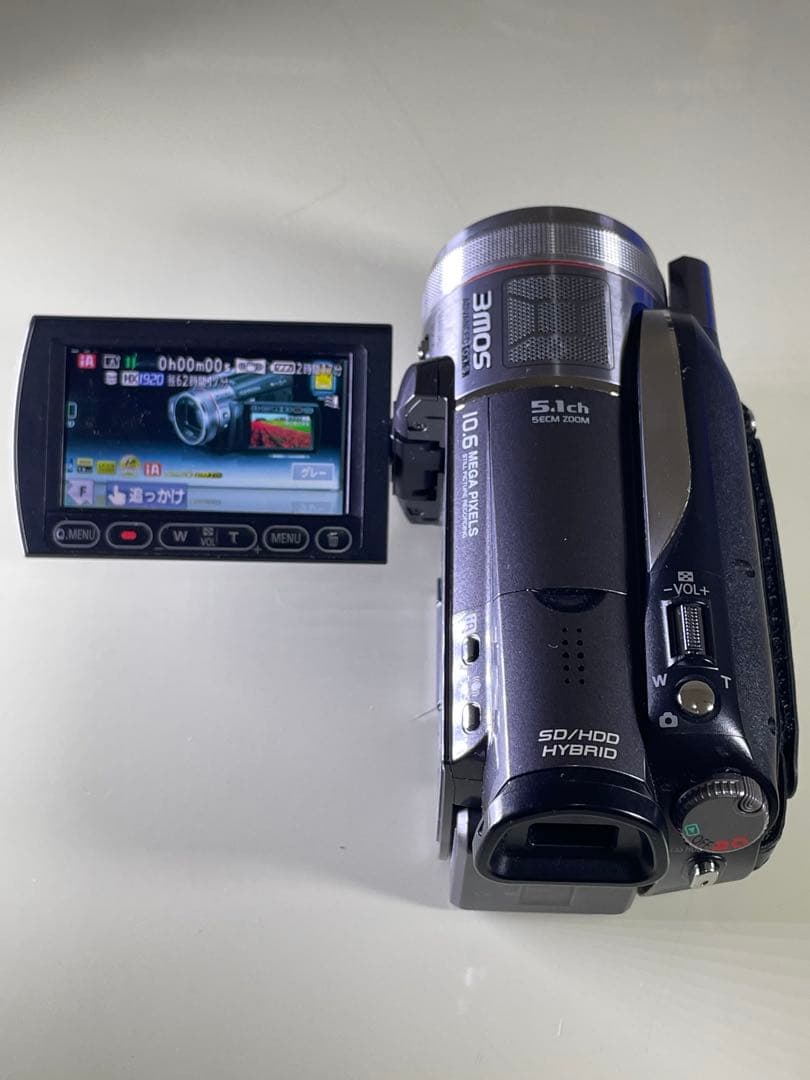 【値下げ】HDC-HS350 SD/HDD ワイコンレンズ&大容量バッテリー付き