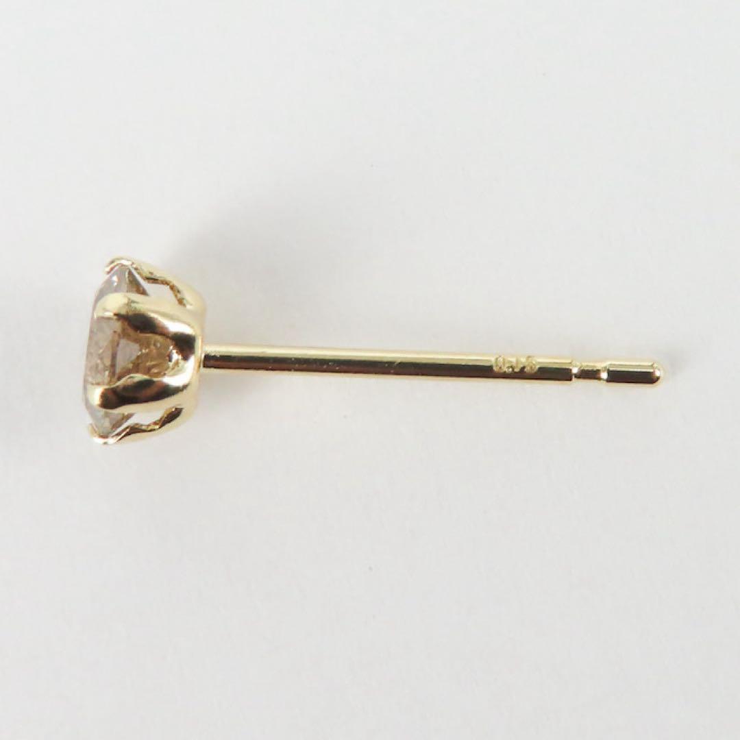 ま*き様 【本物保証】K18YG 天然ダイヤモンド ピアス｜計0.36ct 各0