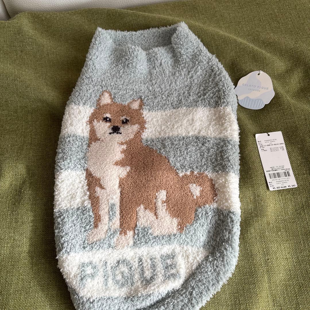 GELATO PIQUE 柴犬刺繍 犬服 XL