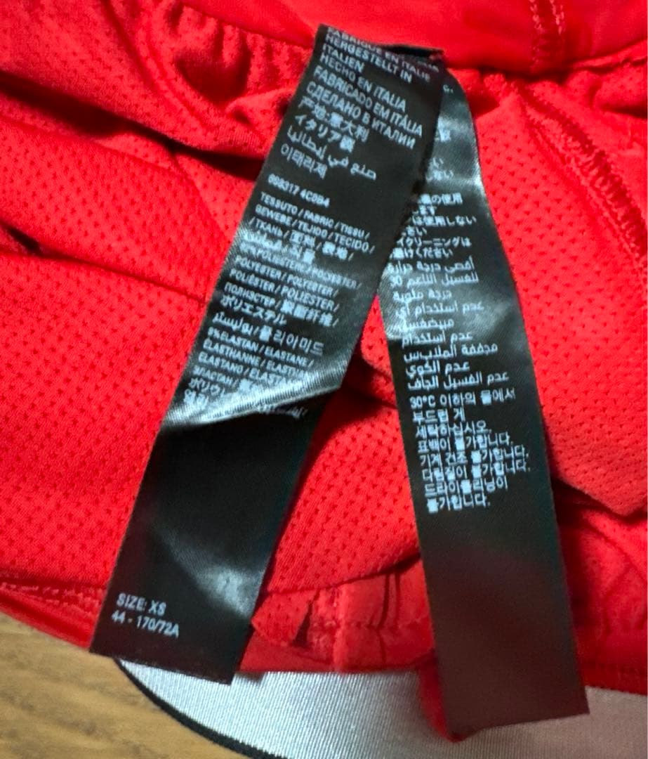 BALENCIAGA バレンシアガ　水着　赤　XS