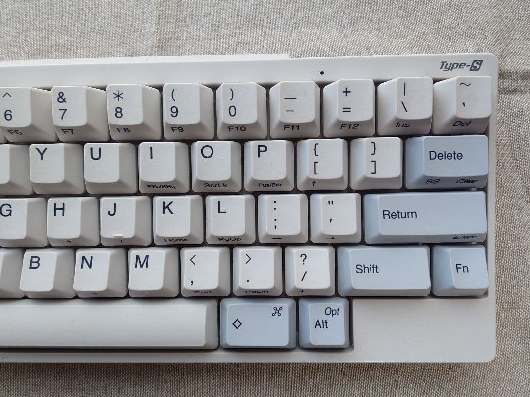 HHKB Professional HYBRID S 英語/白　 無刻印キー付き