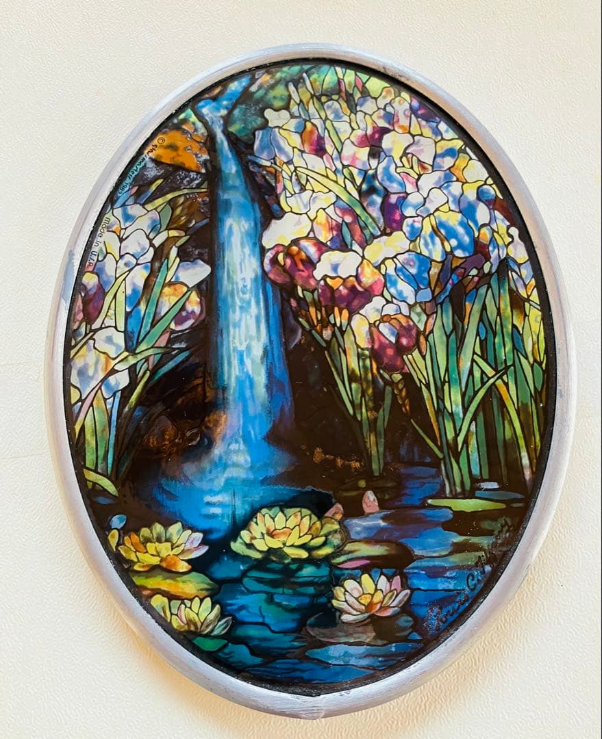 ルイス・C・ティファニー ステンドグラス 【滝】