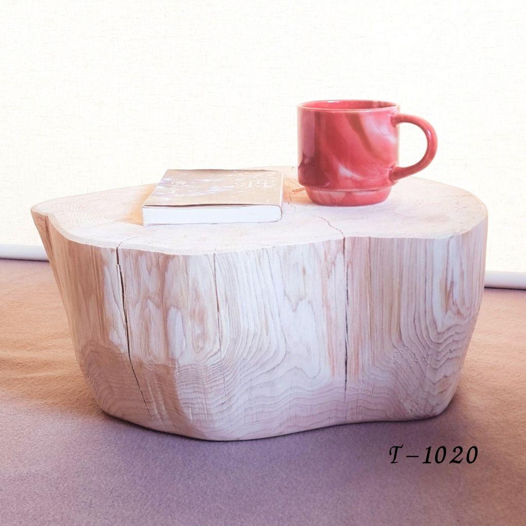 天然アロマ 東濃ひのき テーブル 飾り台 無垢無塗装 オーガニック