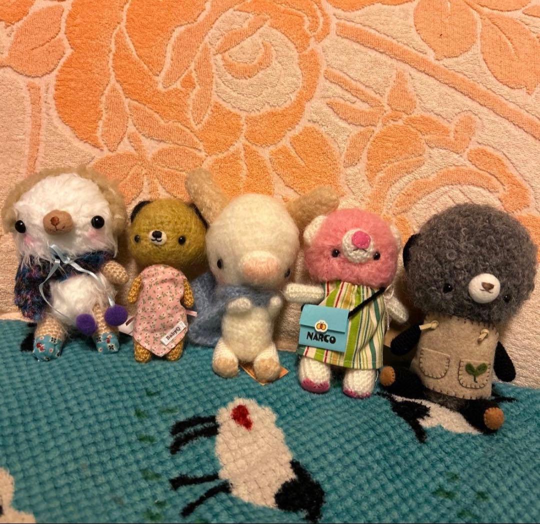 あみぐるみ くまちゃん ベア くまさん ぬいぐるみ ハンドメイド