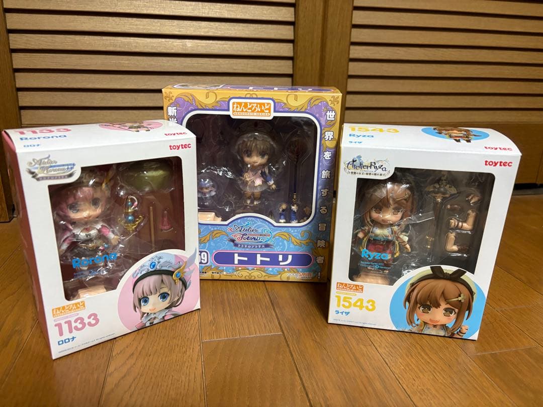 ねんどろいど　アトリエシリーズ　3点