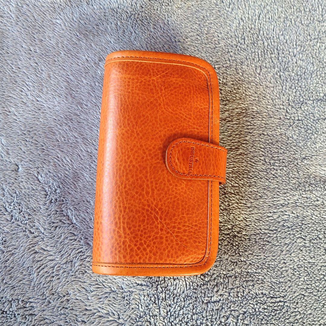 INDUSTRIA★ オムレットペンケース6 キャメル (6本用) レザー