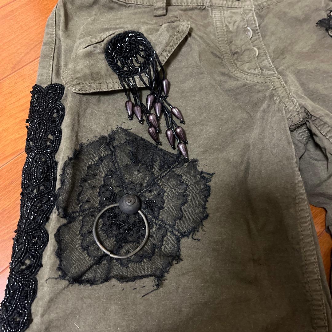 SHARE SPIRIT レース他パーツ付きカーゴパンツ