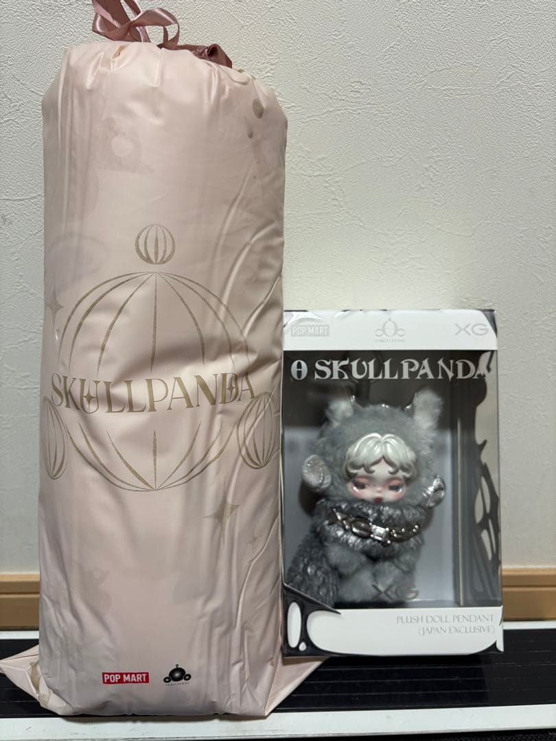 SKULLPANDA XG コラボ スカルパンダ　ノベルティ　ブランケット付