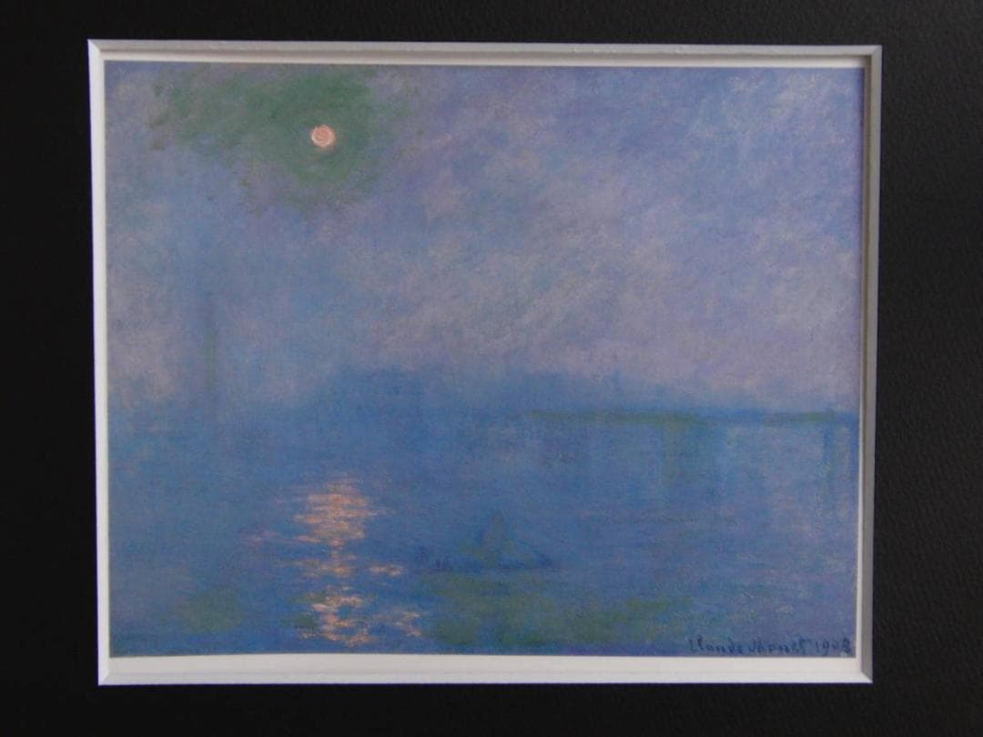 クロード・モネ【チャリング・クロス橋：霧のテームズ】