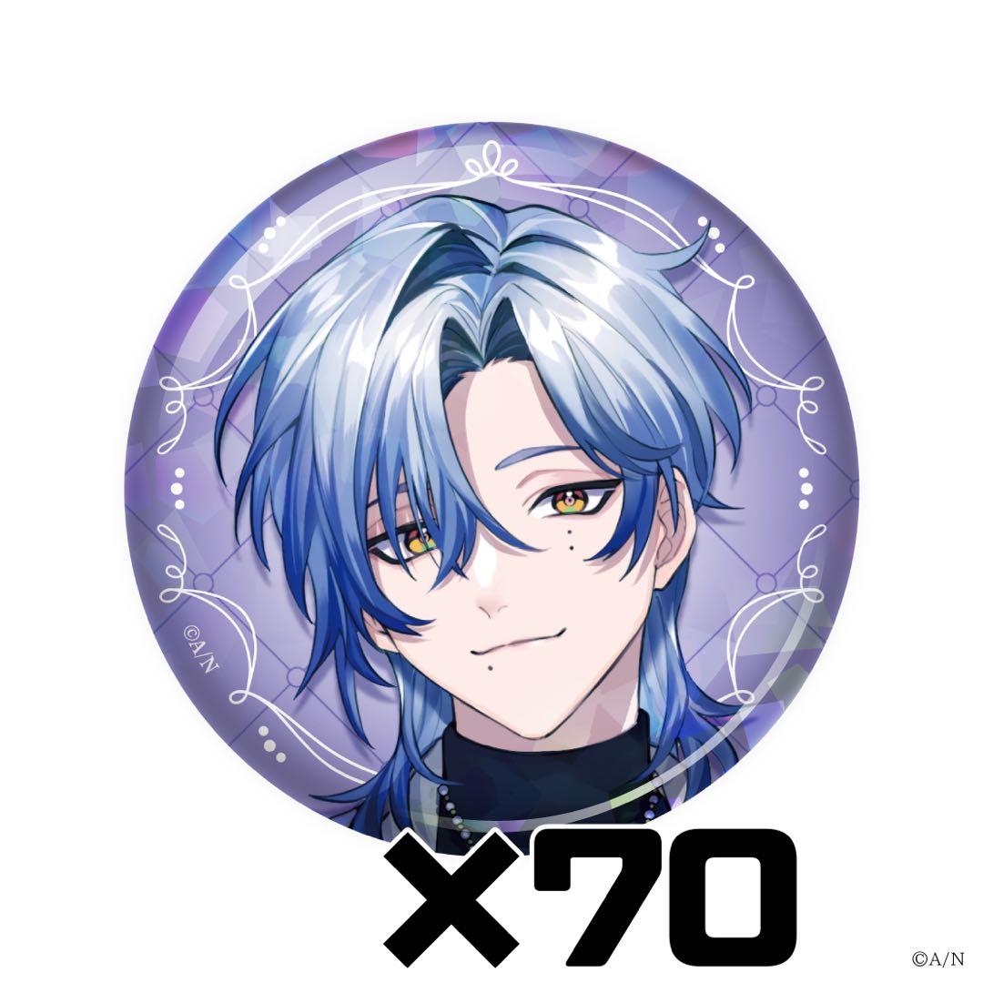 にじさんじ ミラン・ケストレル 半年記念 缶バッジ