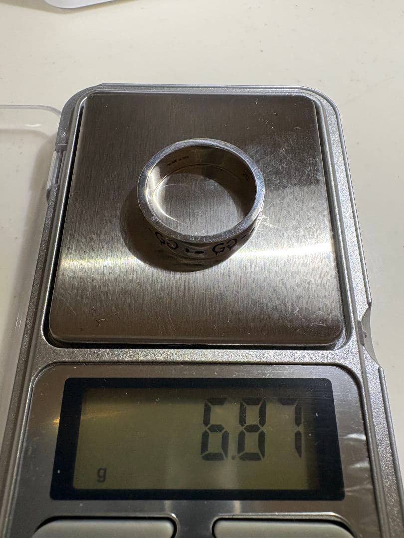 GUCCI　ブランデット インターロッキング 刻印サイズ:20号