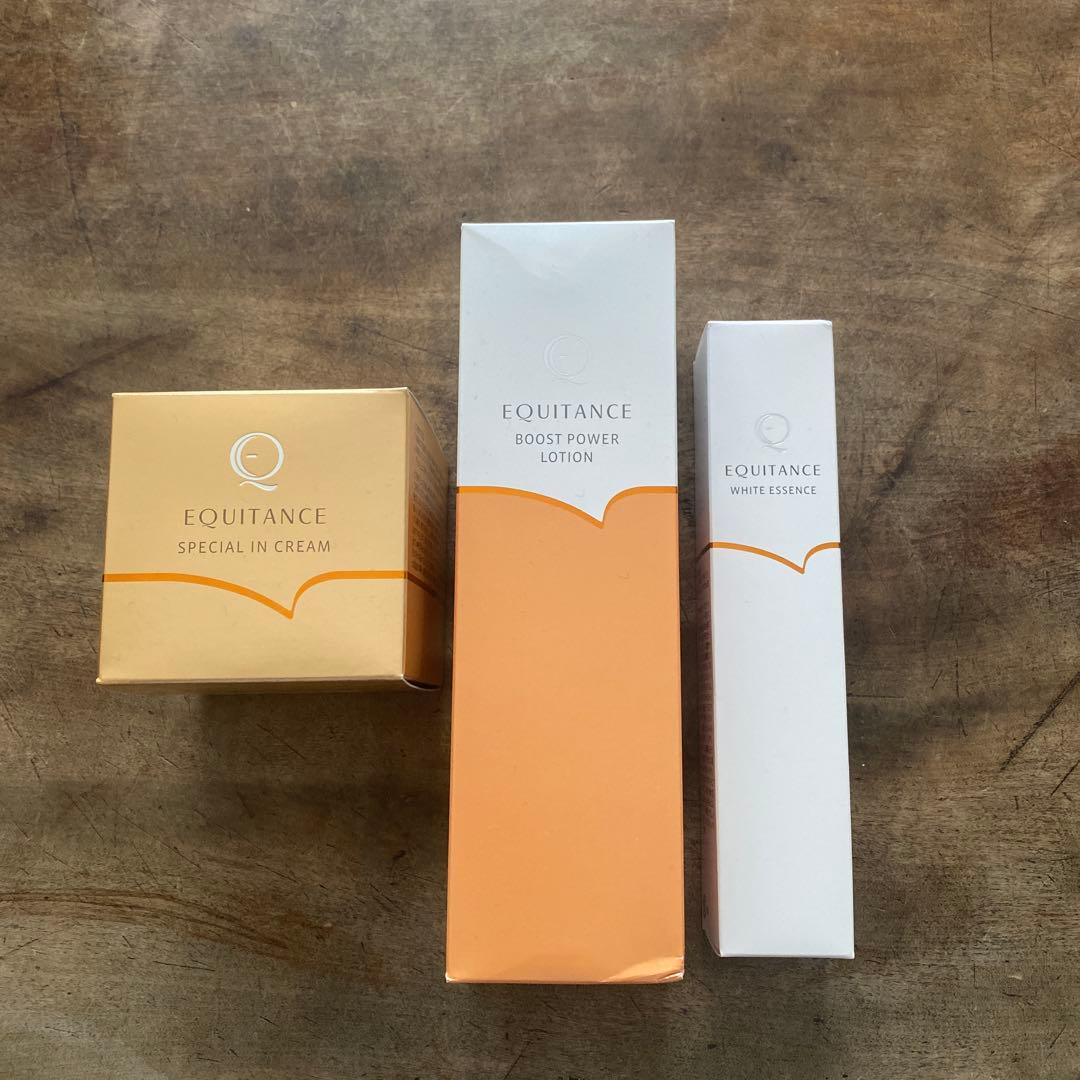 エクイタンス スペシャルクリーム・パワーローション・ホワイトエッセンス3点セット
