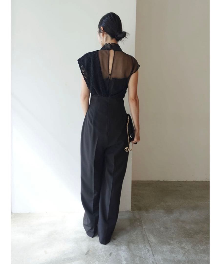 【新品タグ付き】ラグナムーン　エンブロイダリーツイストパンツ