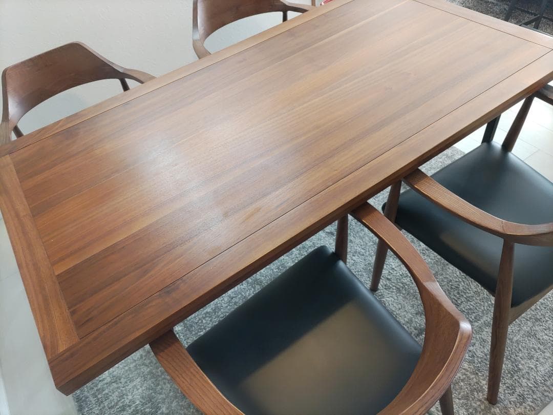 ROTI ダイニングテーブルセット 4人掛け 無垢 北欧 木製 オーク 150