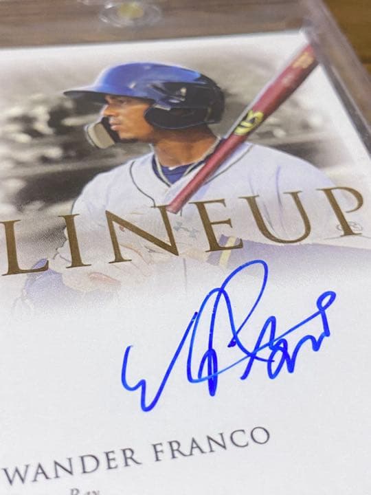 【NPB入り？！】2020 Wander Franco 9枚限定 Auto
