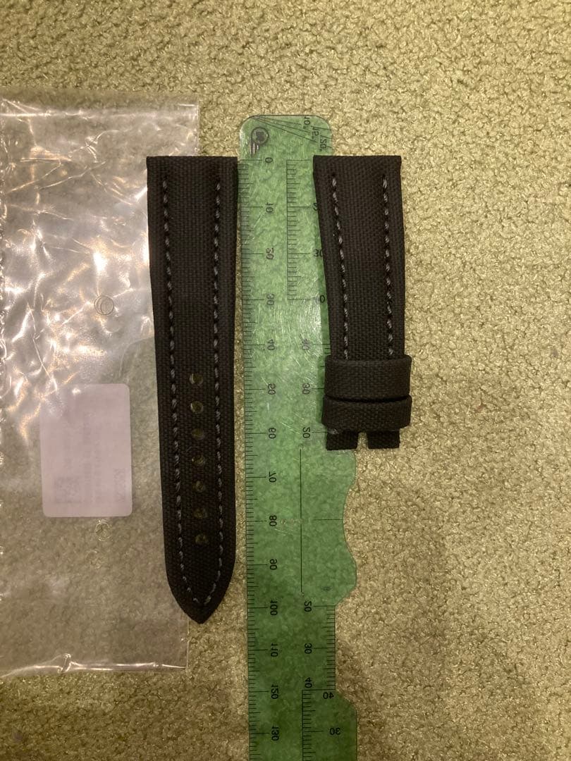 【期間限定】ブランパン　フィフティファゾムス　38mm 純正ブラックキャンバス