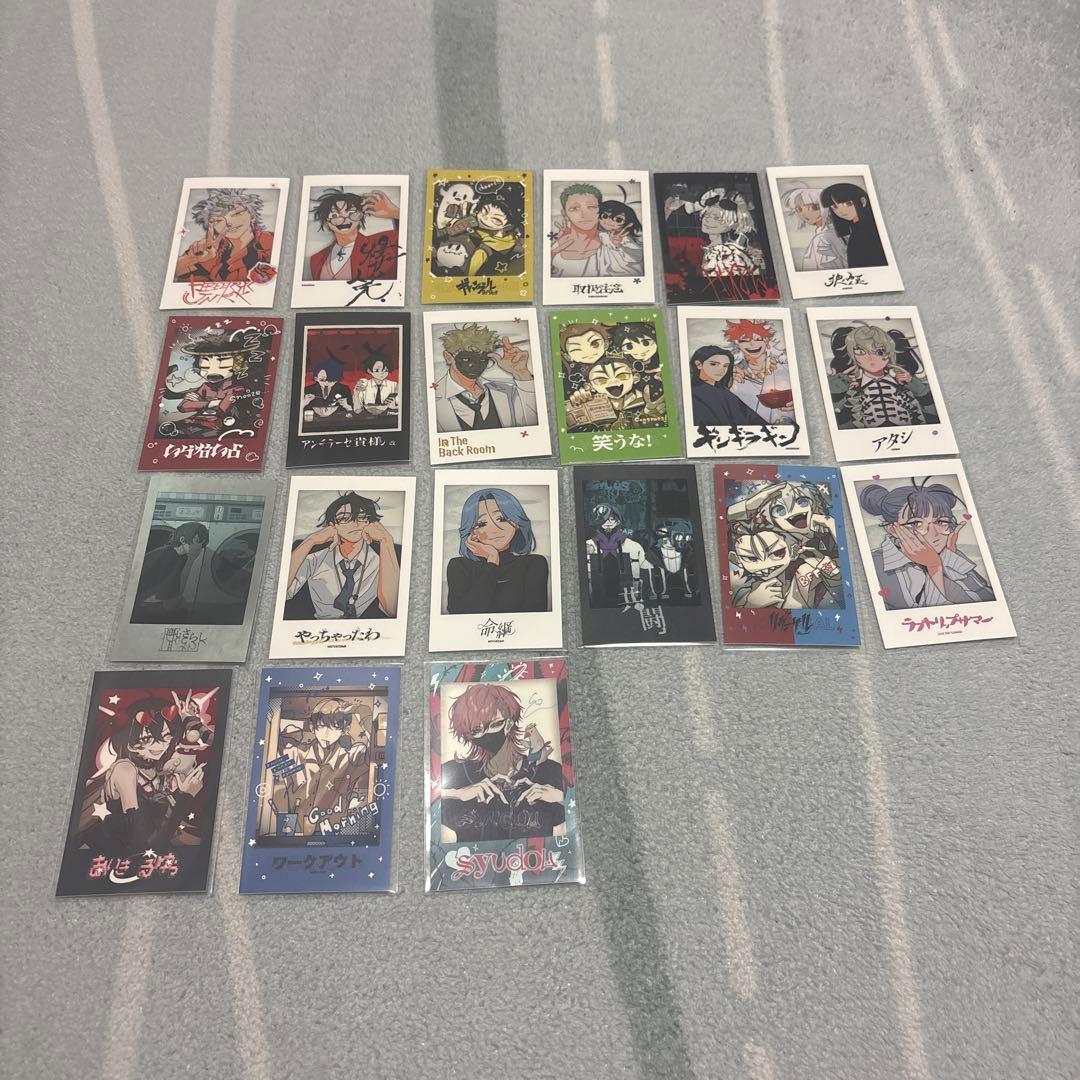 k*️様 syudou 激愛 チェキ風シール　コンプリートセット