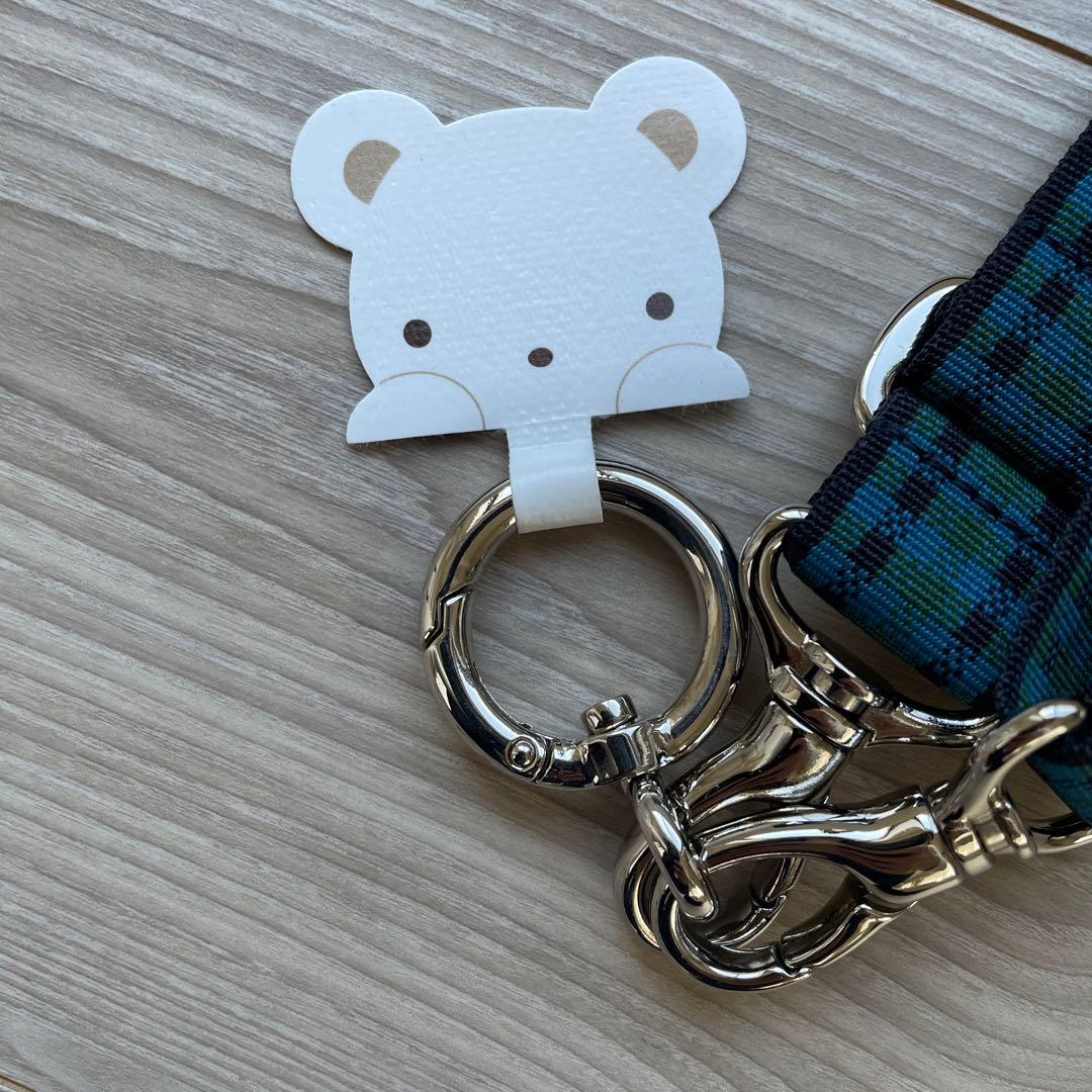 【美品】ファミリア　familiar スマホショルダーストラップ