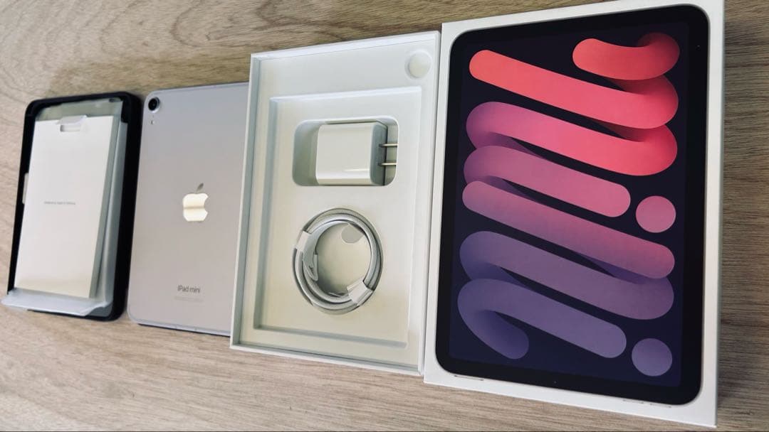 iPad mini7 Wi‑Fi + Cellular 256GB パープル