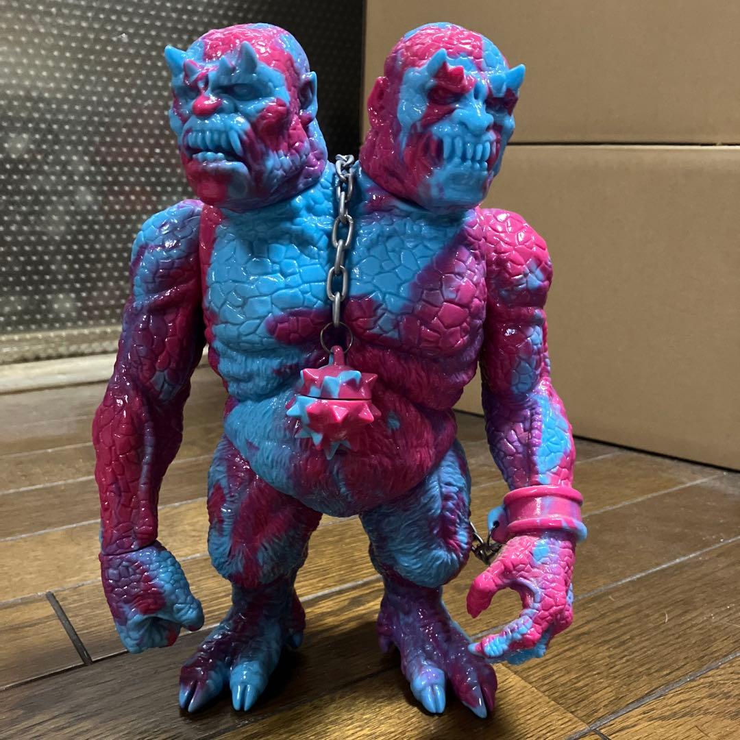 ソフビ ガリガンタス ISH 双頭巨人 ブルマァク マルサン bemon