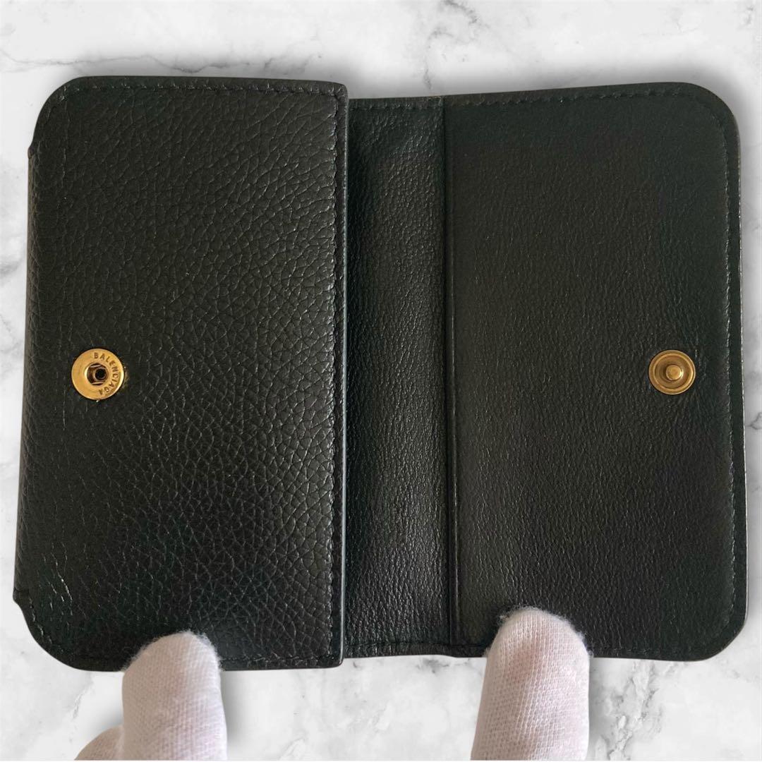 BALENCIAGA バレンシアガ キーケース 6連 ブラック ロゴ 付属品あり