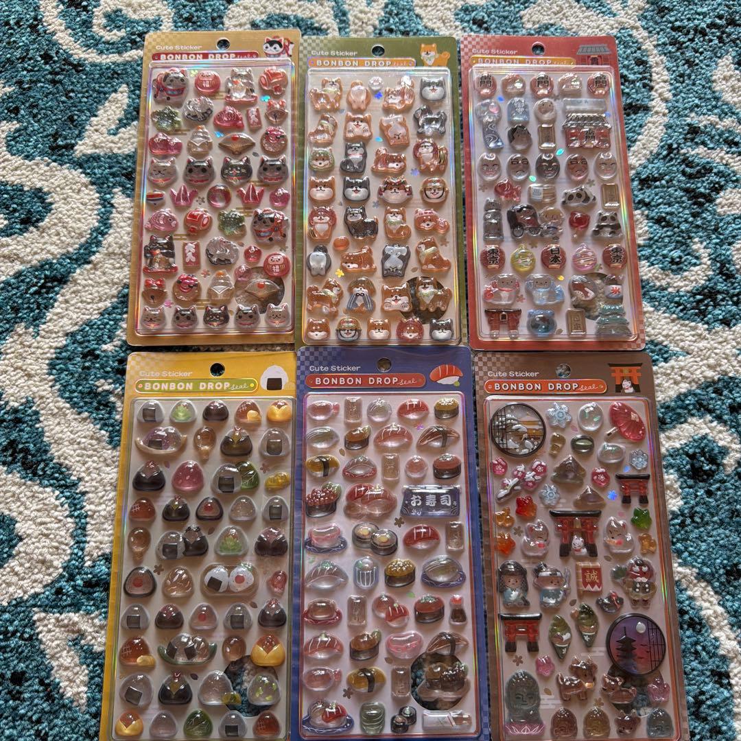 BONBON DROP シール 和柄