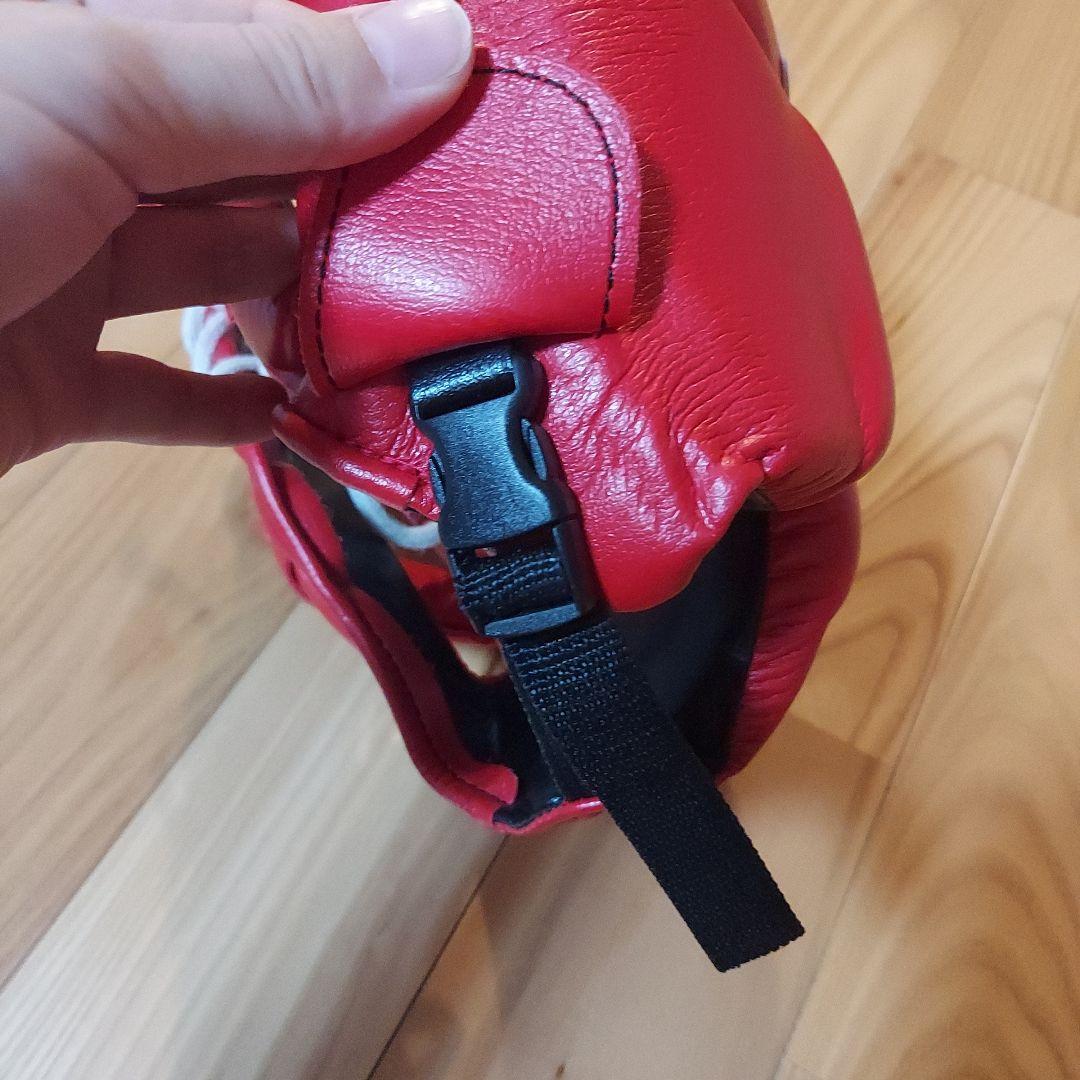 専用です!!値下げ↓winning ヘッドギア ヘッドガード 赤M