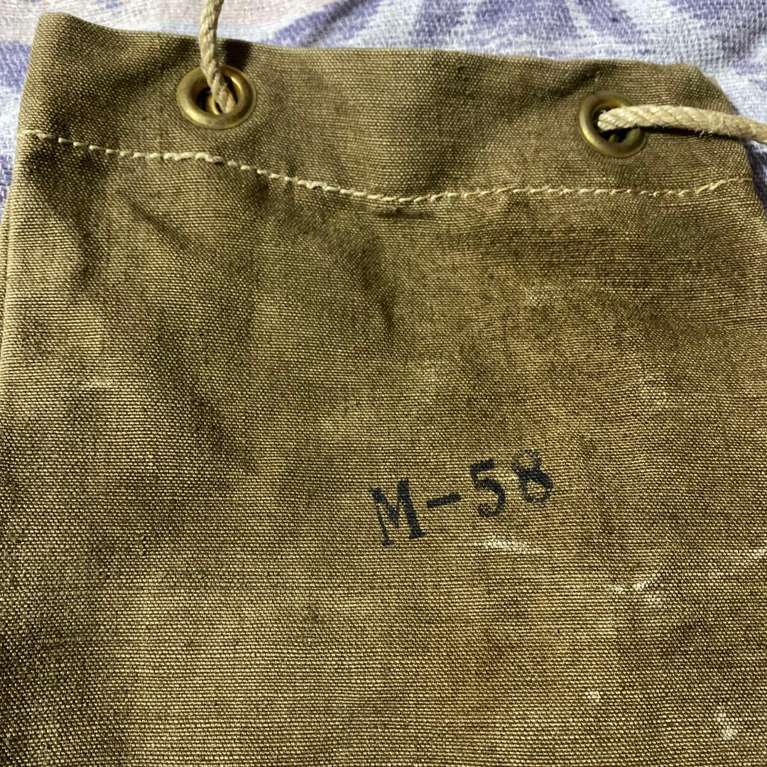 ビンテージM-58 キャンバスバッグ オリーブドラブ