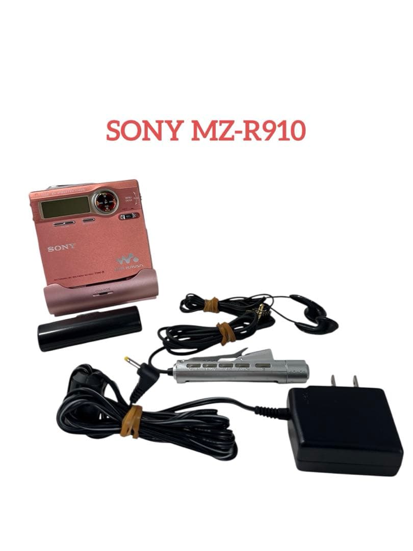 SONY MZ-R910 ポータブルMDプレーヤー
