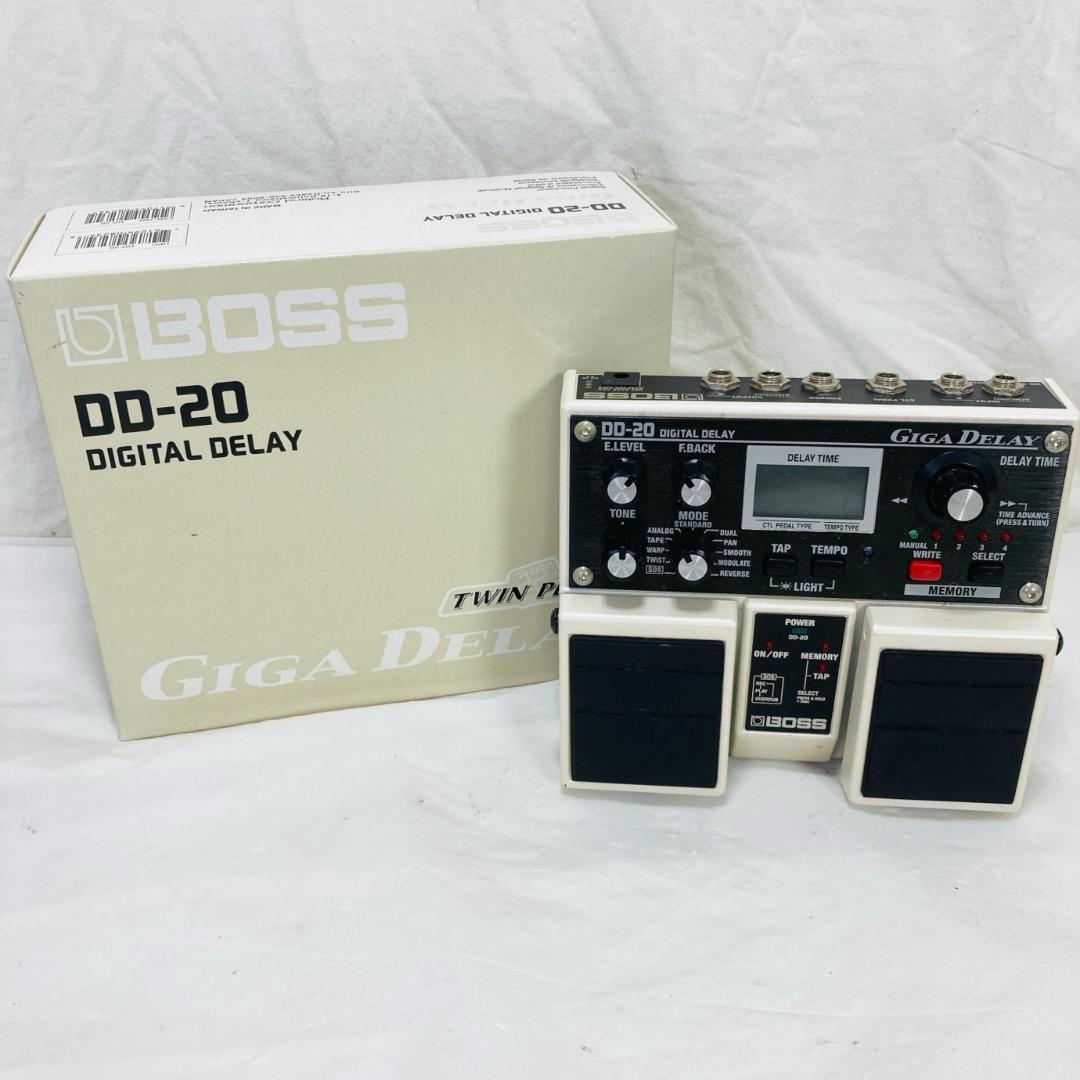 希少 BOSS DD-20 DIGITAL DELAY GIGA ツインペダル
