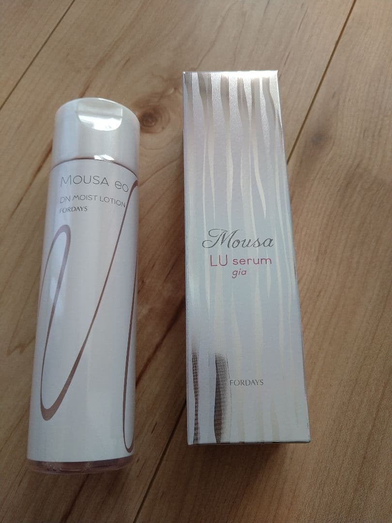 フォーデイズMousa モイスチャーローション & LUセラム