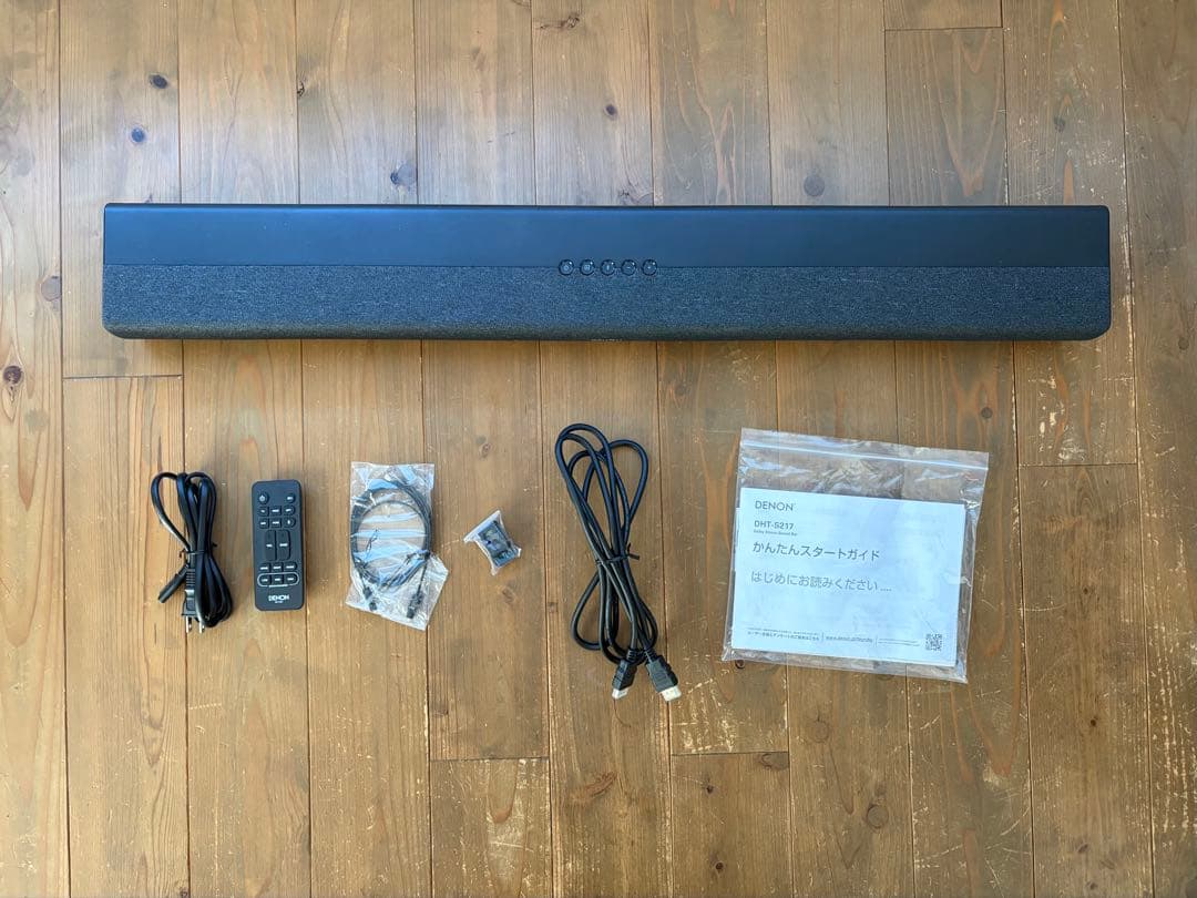 DENON DHT-S217 サウンドバー 2023年製