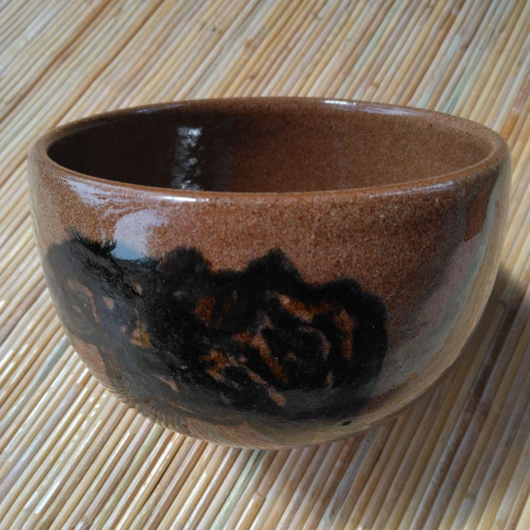 馬の絵柄の抹茶茶碗