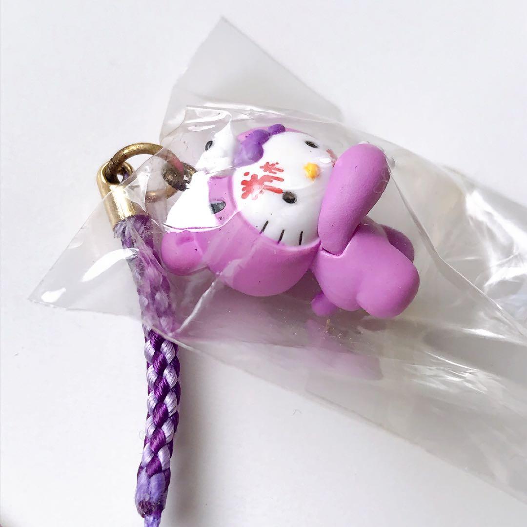 ご当地キティ★北海道限定★グルーミー★クマ★2009年製★ストラップ★根付け★