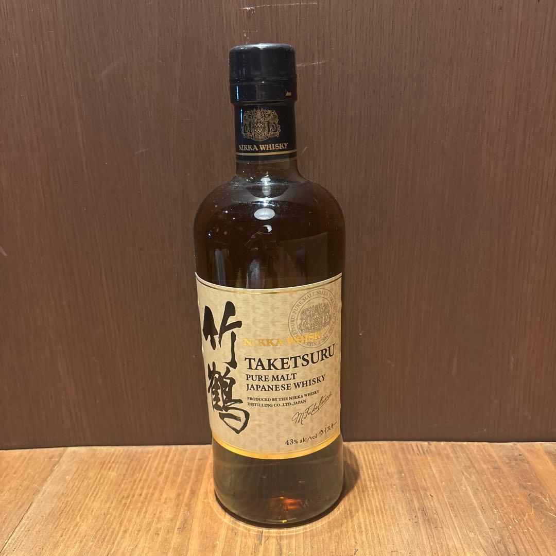 竹鶴 ピュアモルトウイスキー 43%