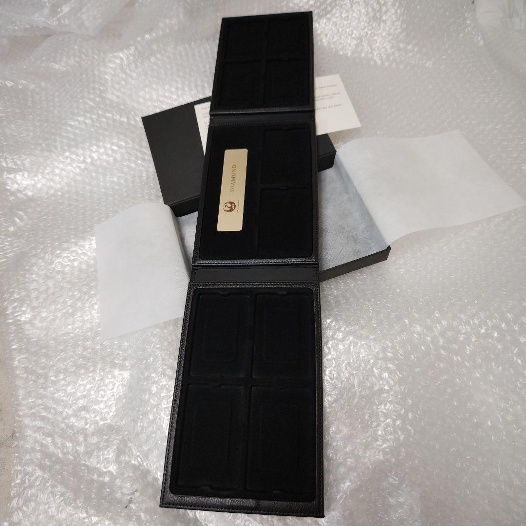 JAL　メタルカードケース　ダイヤモンド　メタル会員