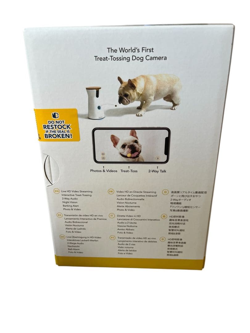 Furbo ドッグカメラ 360℃ビュー　見守りカメラ　ペットカメラ　自動給餌器