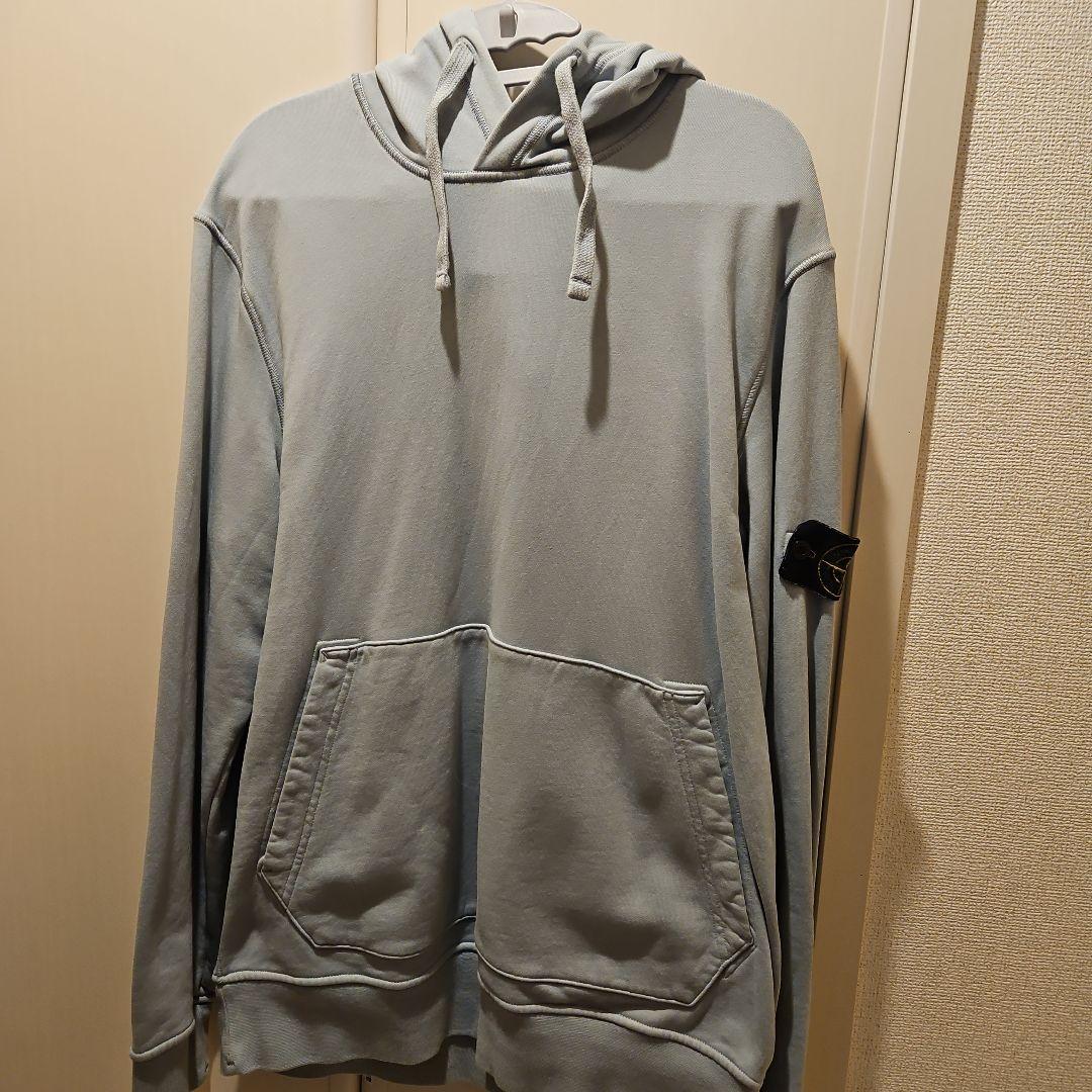 STONE  XL ライトブルー パーカー