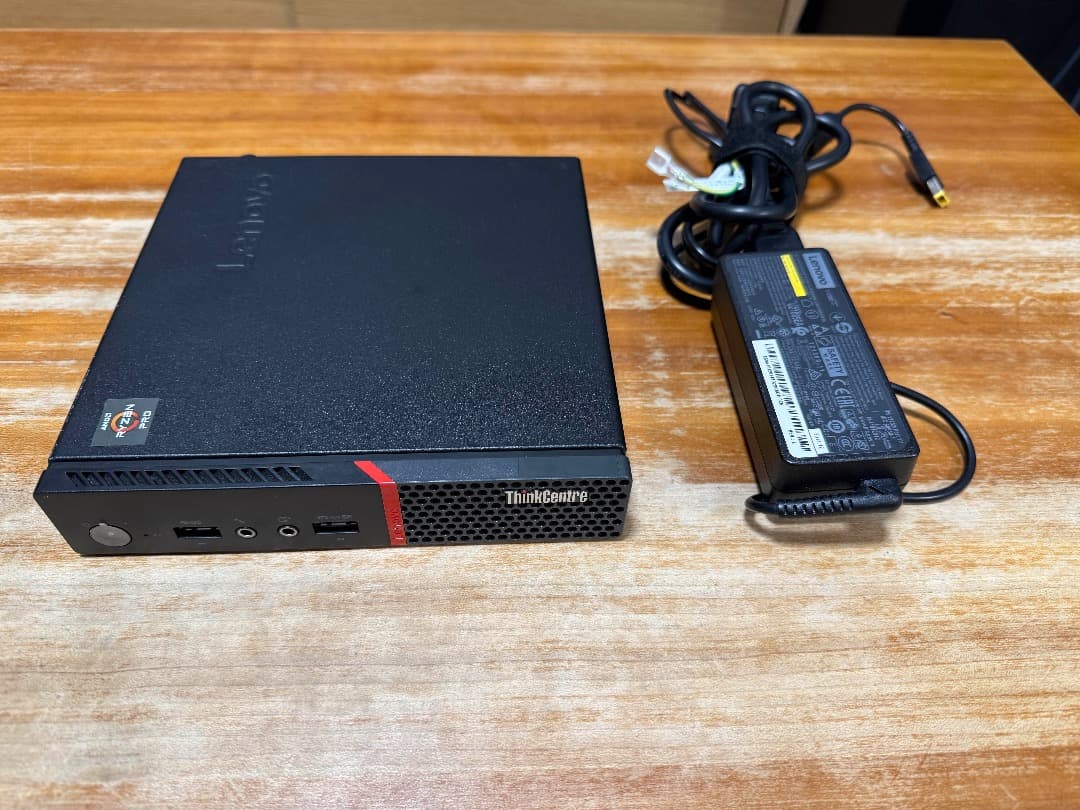 ミニPC Lenovo ThinkCentre M715q Tiny 8GB/128GB