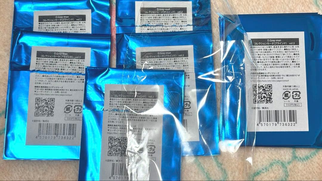 D.Gray-man THEキャラ コレクションカード vol.3 コンプセット