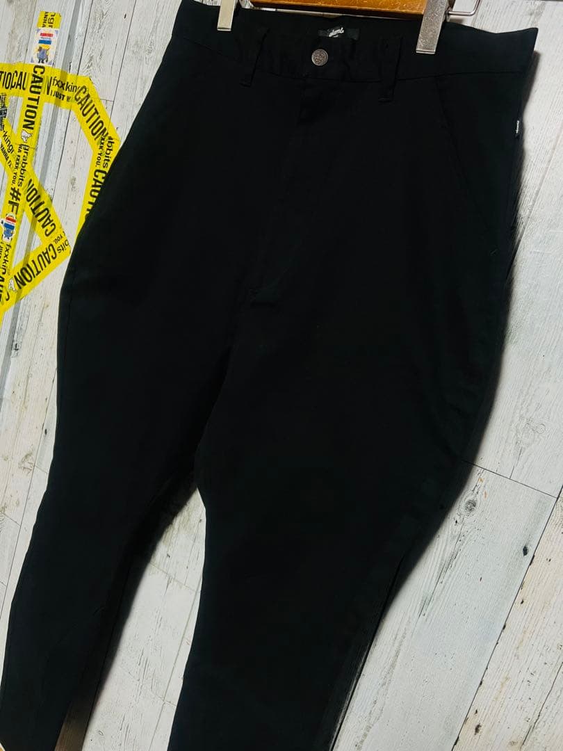 極限定 glamb シモンジョッパーズパンツ ワイドパンツ ボトム 希少 黒