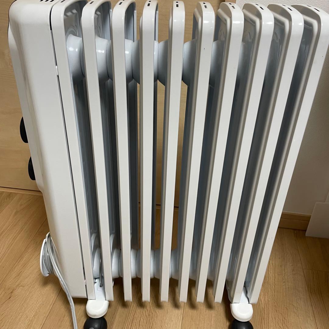 DeLonghi オイルヒーター ホワイト RHJ35M1015-BK デロンギ