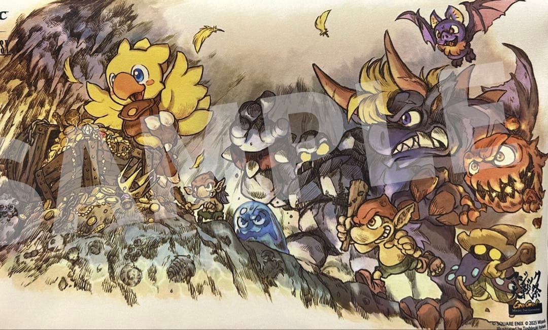 MTG マジック大戦祭 プレイマット チョコボの不思議なダンジョン 宝物