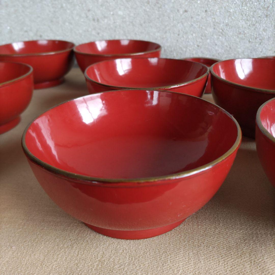 金蒔絵　花鳥絵変わり菓子椀　9客