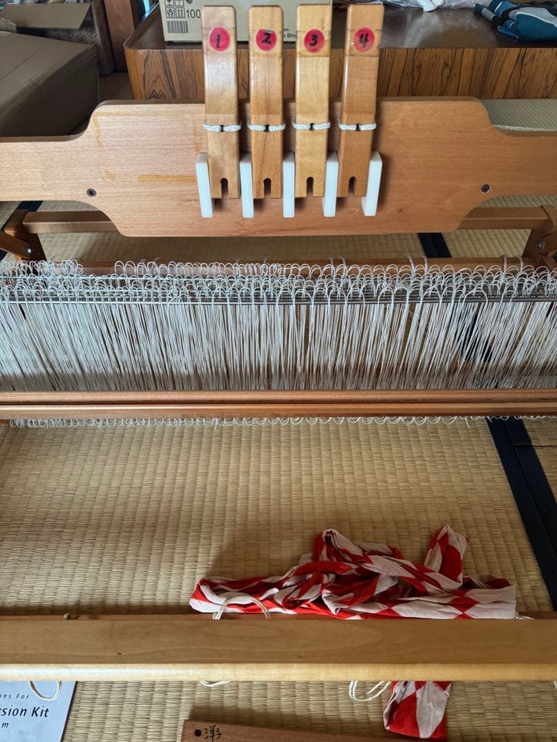 アシュフォード 織り機 4枚そうこう80cm幅