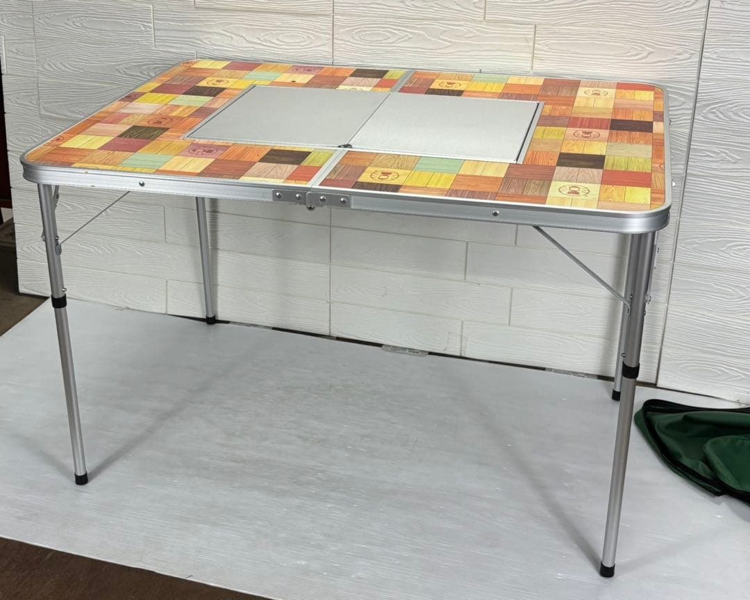 ★Coleman ナチュラルモザイク BBQテーブル 110プラス