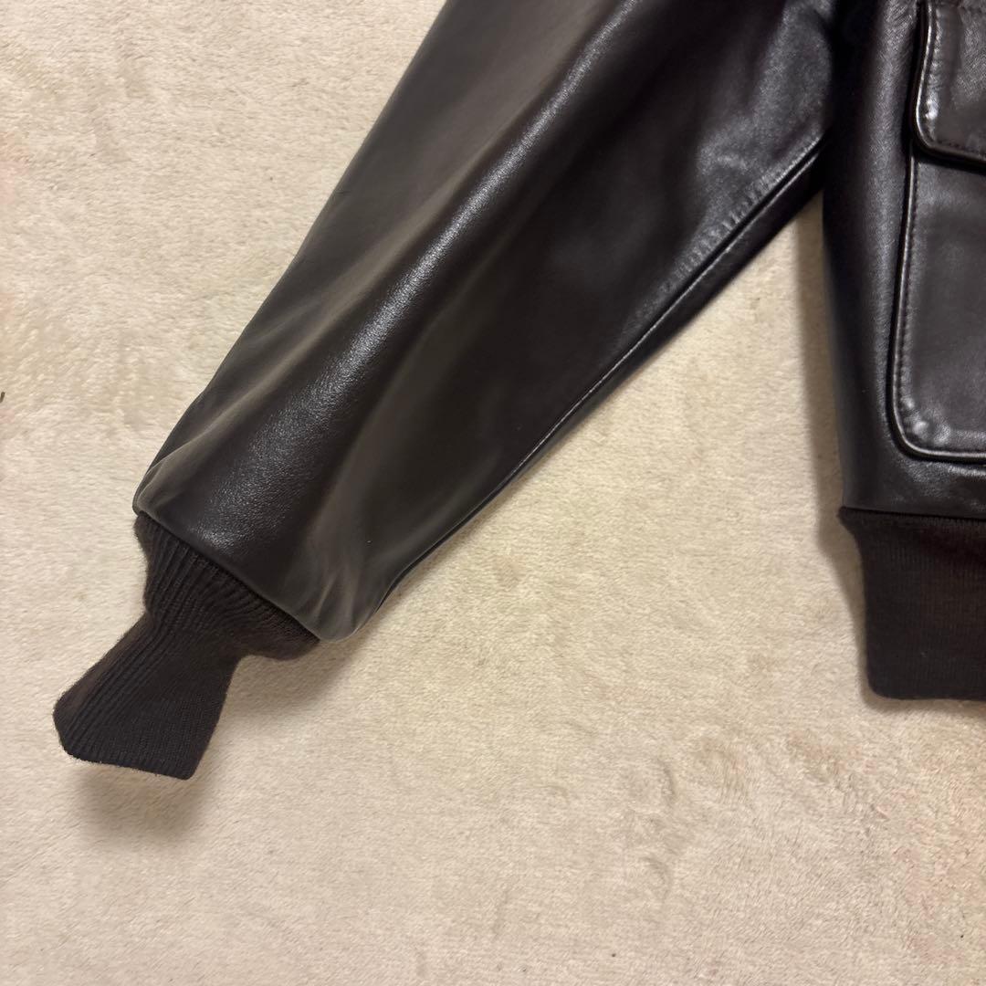 美品 AVIREX レザージャケット フライトジャケット A-2 ホースレザー